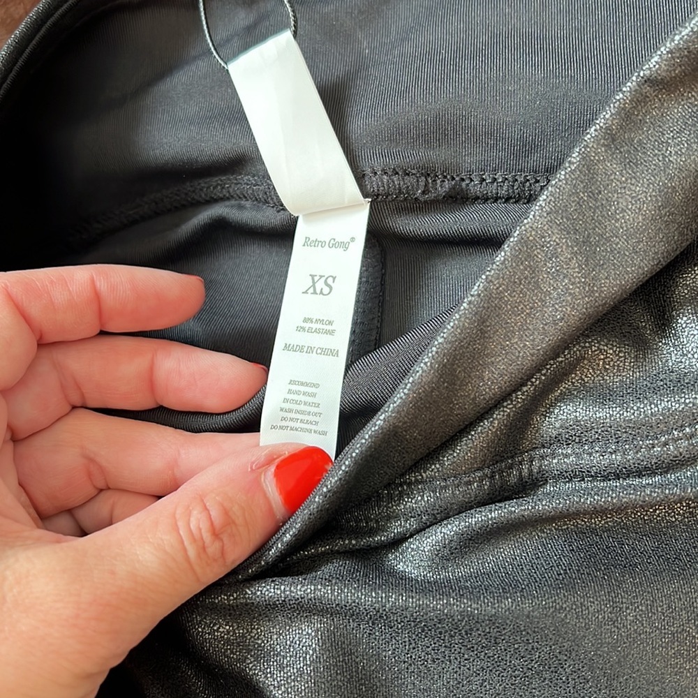 Retro gong spandex leggings - Picture 3 of 3